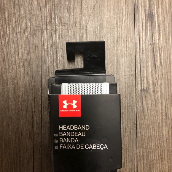 Under Armour Women's Mesh Headband Light Blue One - Picture 3 of 6